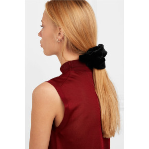 Elegant Furry Silk Velvet Hair Scrunchies 